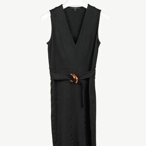 Gucci Resort 2007 Black Jersey Horsebit-Buckle Dress
